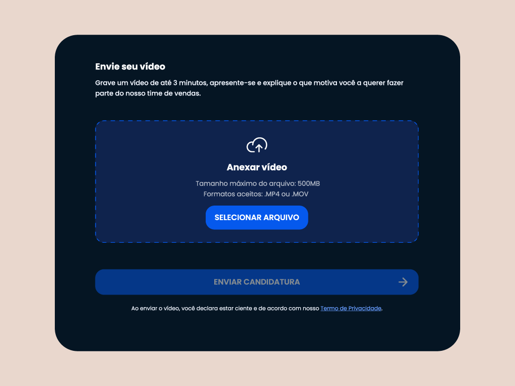 Etapa de Envio